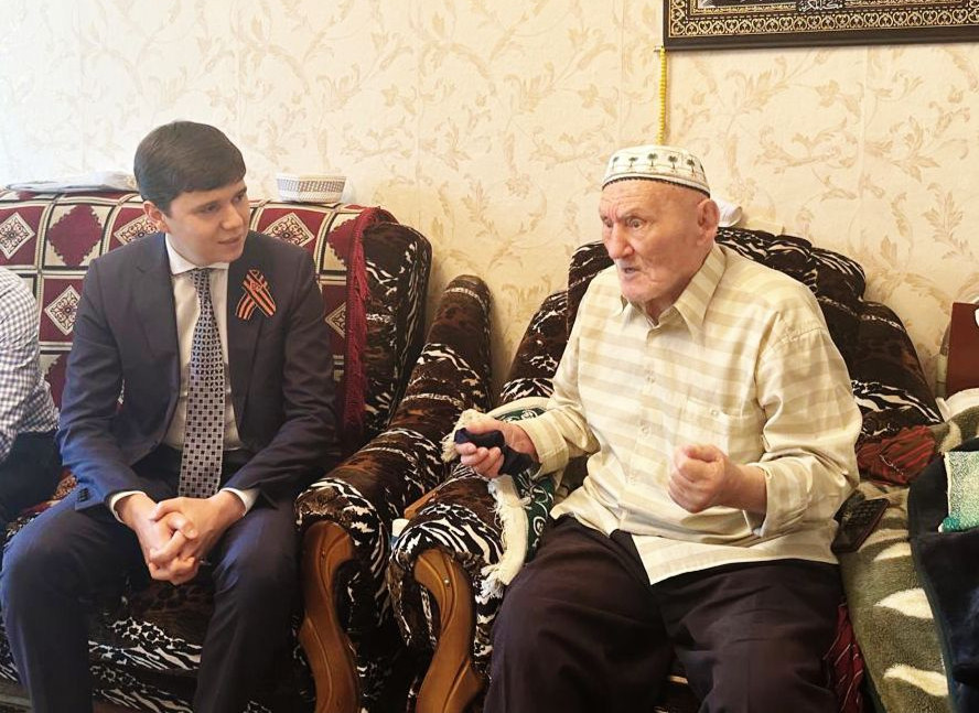 Посещение ветерана Великой Отечественной войны