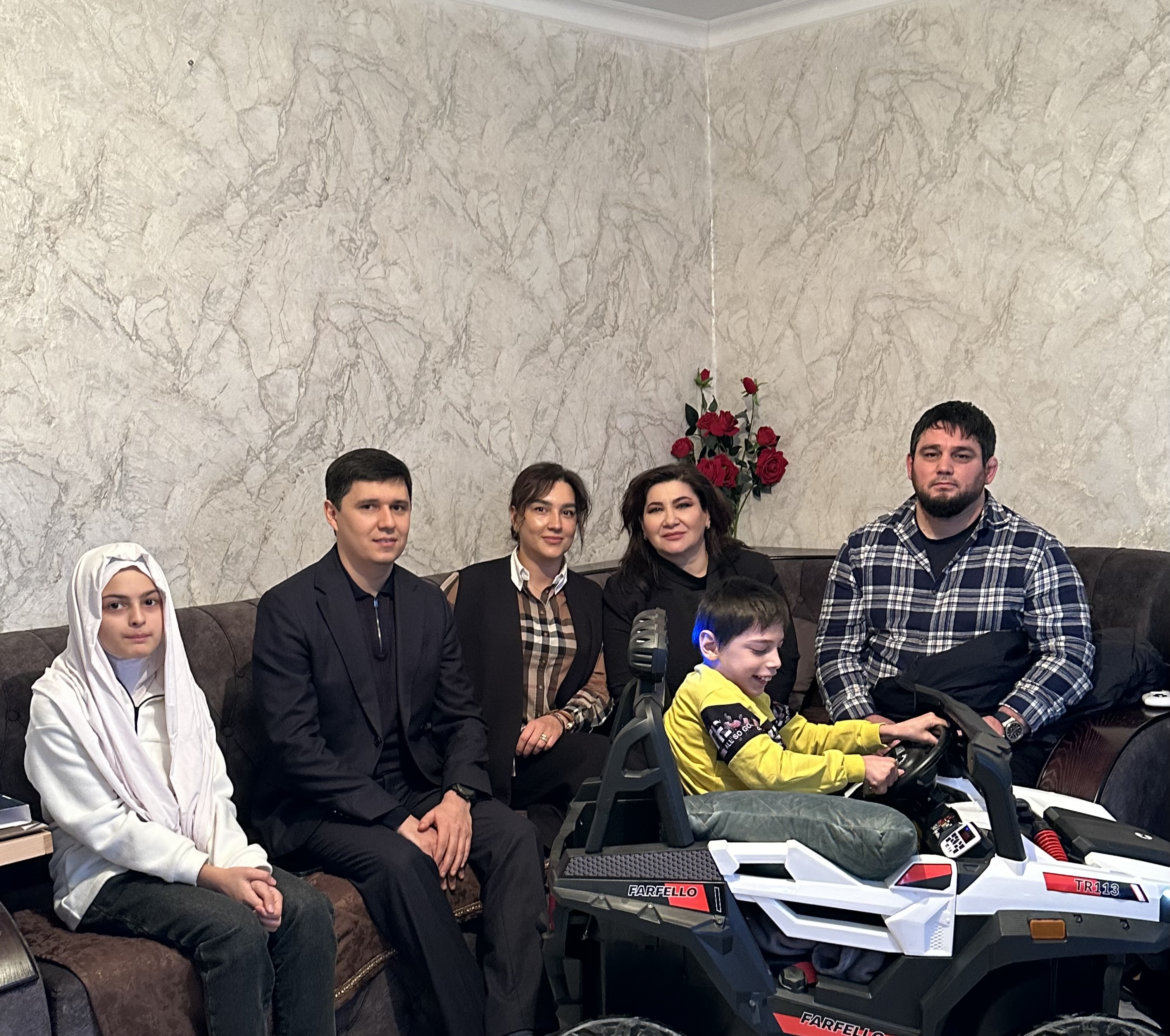 Новогодняя сказка стала реальностью для Амина из Махачкалы!